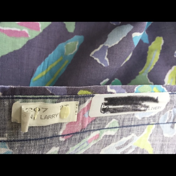 Vintage Tommy Hilfiger Psychedelic Fish Shirt Sz L - Picture 7 of 8